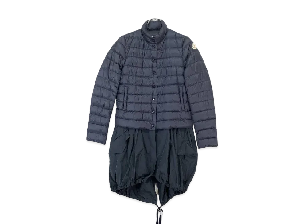 MONCLER x Sacai Satomi Giubbotto Down Jacket "Black"