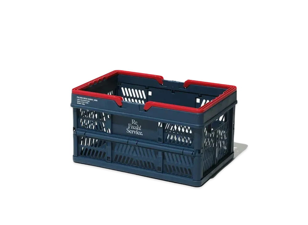 FreshService Refresh!service. Folding Mesh Basket Mini "Navy"