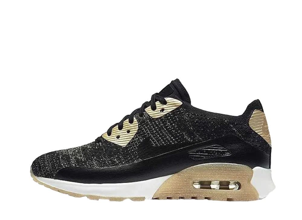 Nike Women's Air Max 90 Ultra Flyknit "Metallic Gold"