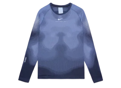 Nike NOCTA Basketball LS Engineered Knit Inner Top "Blue"