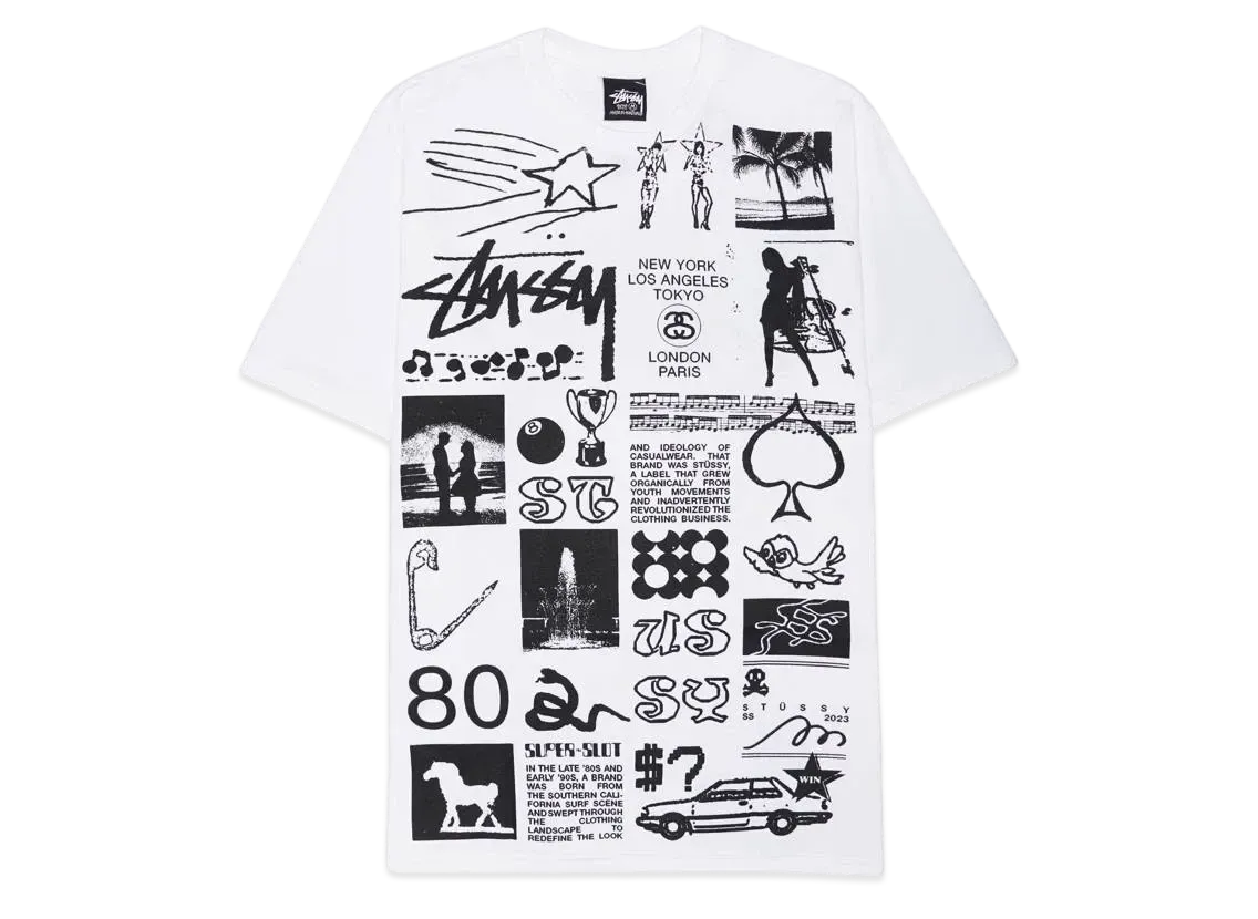 Stussy Sara Tee "White"