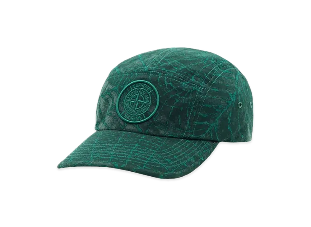 Supreme / Stone Island Camp Cap "Dark Green"
