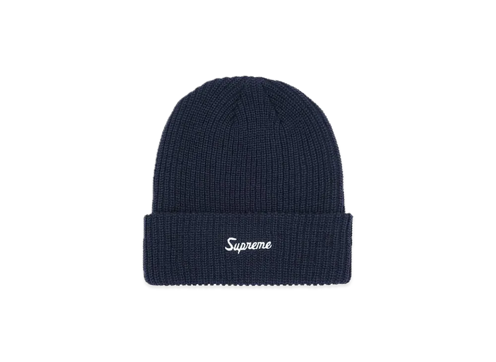 Supreme Loose Gauge Beanie "Navy" (19FW)