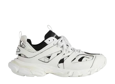 バレンシアガ トラック ソックス スニーカー "ホワイト/ブラック"