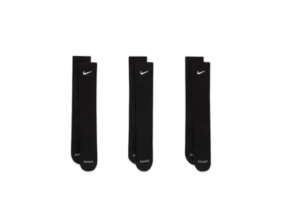 Nike x Stussy Cushioned Crew Socks (3 Pairs) "Black"