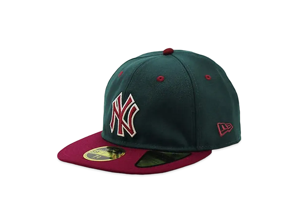 NEW ERA x THE CAP Garland Tribe Retro Crown 59FIFTY New York Yankees "Green/Red"