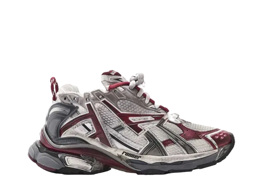 キス × バレンシアガ ウィメンズ ランナー "バーガンディー"