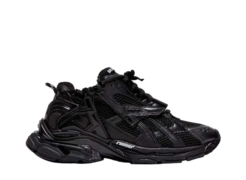 キス × バレンシアガ ウィメンズ ランナー "ブラック"