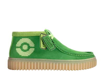 Pokemon × Clarks Torhill Explorer "Green Suede"