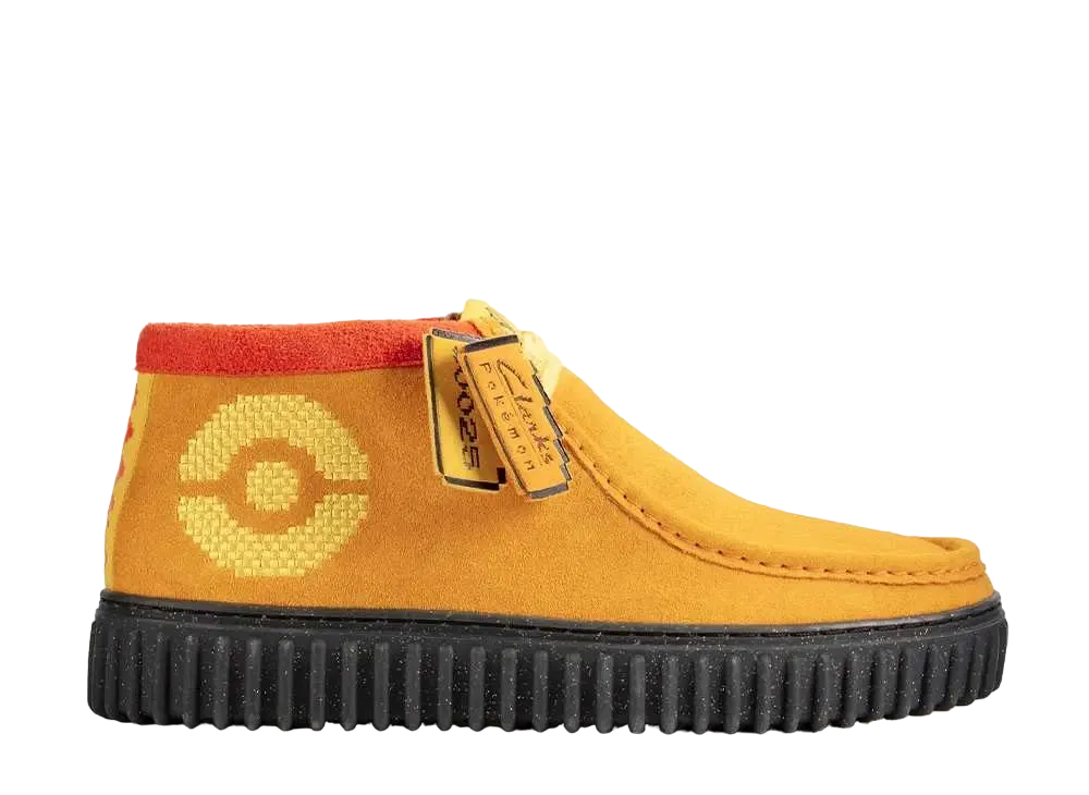 Pokemon × Clarks Torhill Explorer "Yellow Suede"