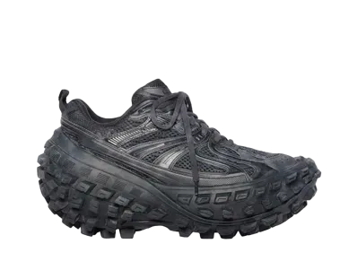 バレンシアガ ウィメンズ バウンサー (ディフェンダー) スニーカー "ブラック"