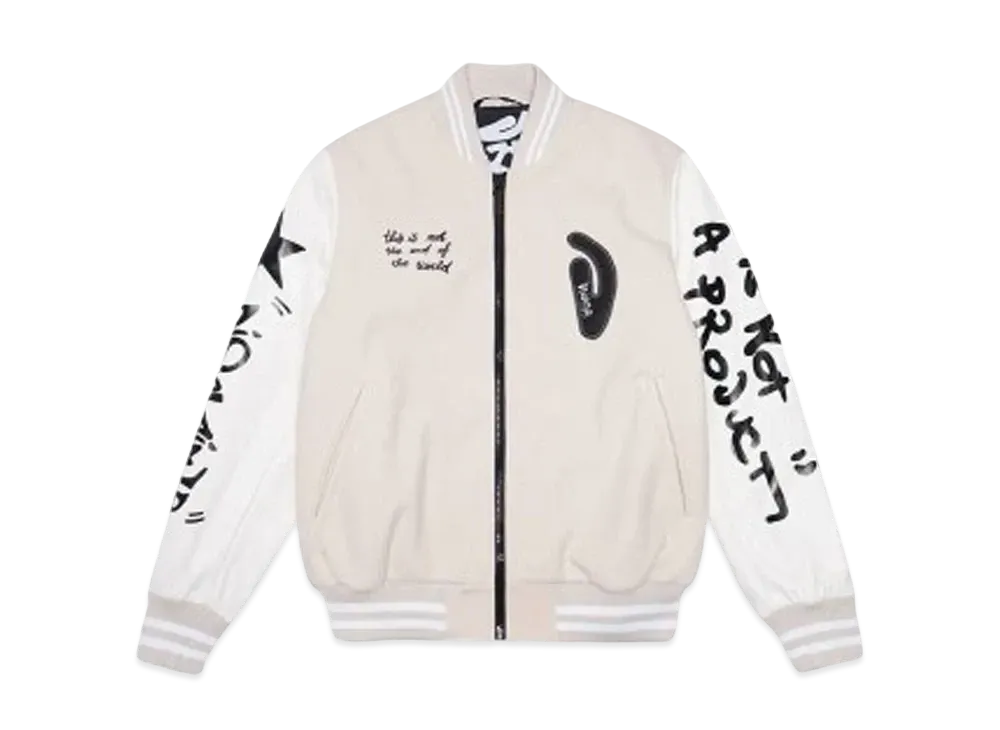 DISCLAIMER BOMBER UOMO "CREMA"