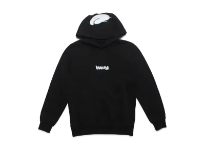 DISCLAIMER MAGLIA UOMO CON CAPPUCCIO IN FELPA "NERO"