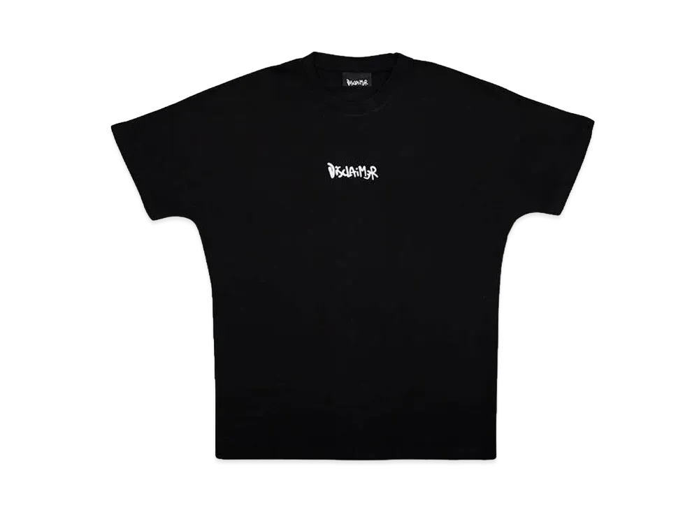 DISCLAIMER MAGLI UOMO IN JERSEY "NERO/ST.BIANCA"