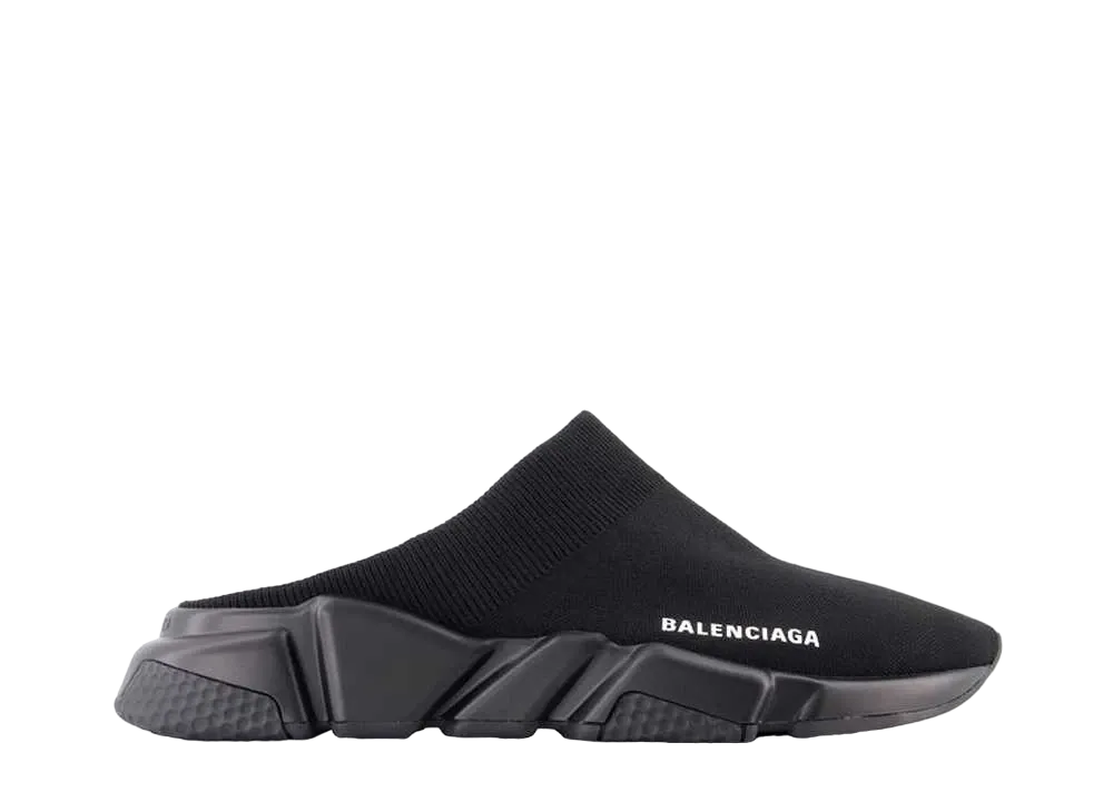 バレンシアガ ウィメンズ スピード ミュール スニーカー "ブラック"