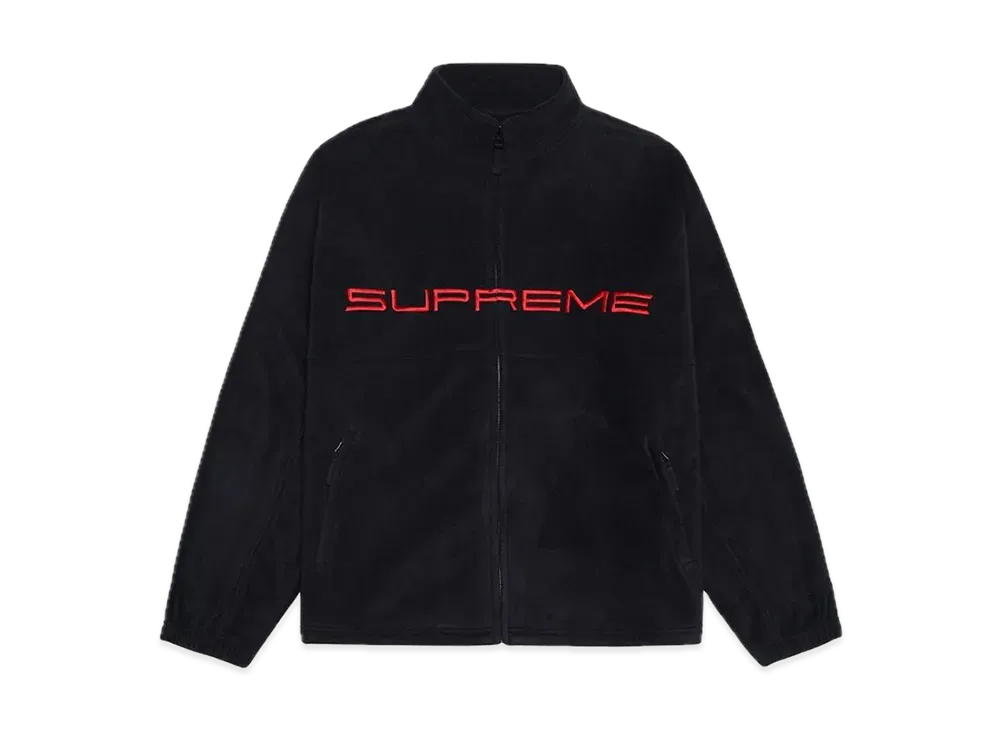 Supreme Polartec Zip Jacket "Black"