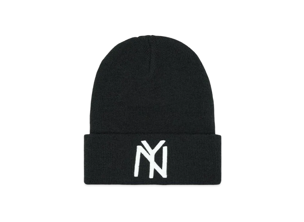 AMERICAN NEEDLE CUFFED KNIT "New York Black Yankees"
