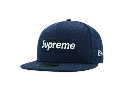 Supreme Mesh Box Logo New Era "Navy"