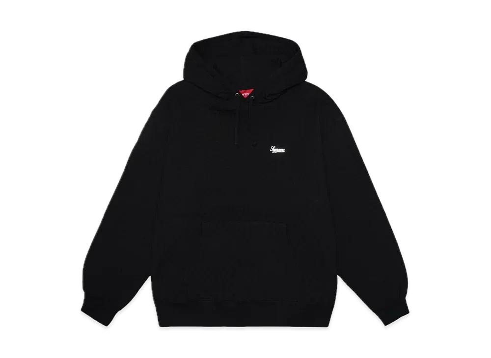 Supreme Micro Quilted Hooded Sweatshirt "Black"