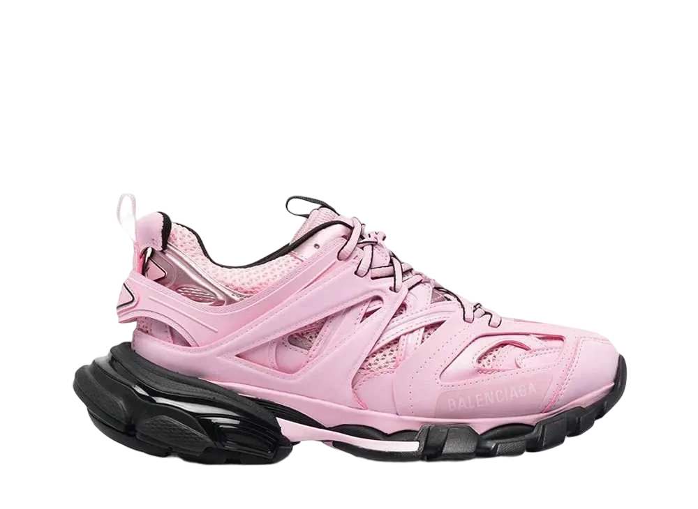 バレンシアガ ウィメンズ トラック スニーカー "ピンク/ブラック"