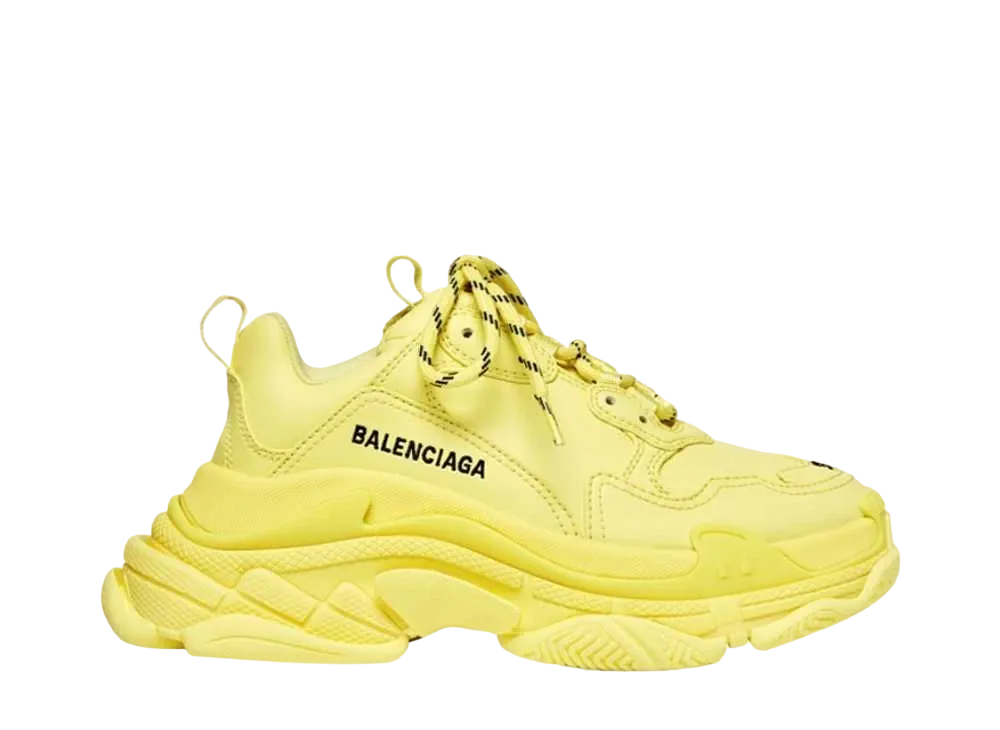 バレンシアガ ウィメンズ トリプルS スニーカー "ライトイエロー"