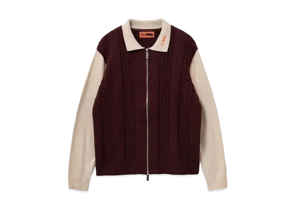 BoTT × TTTMSW BoTTT Zip up polo TTTMSW 【BoTTT】Zip Up Polo