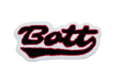 BoTT Script Logo Rug "White"
