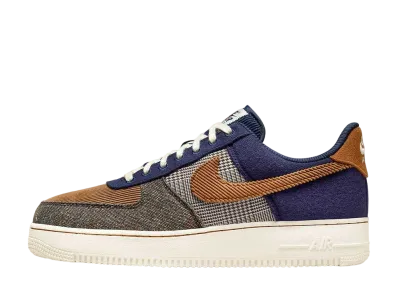 Nike Air Force 1 Low '07 PRM Winter "Ale Brown and Midnight Navy"