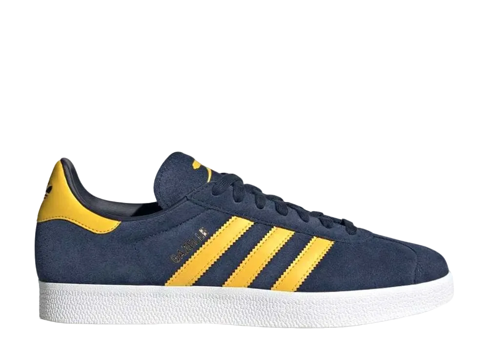 Arsenal FC × adidas Gazelle "College Navy/Tribe Yellow/Footwear White"