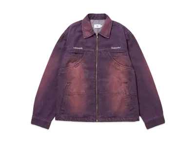 FTW DENIM TRUCKER JACKET "PURPLE"