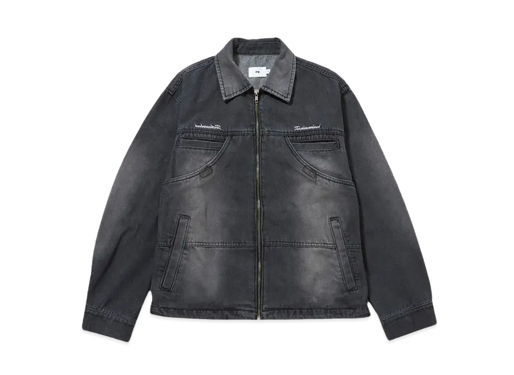 FTW DENIM TRUCKER JACKET "BLACK"