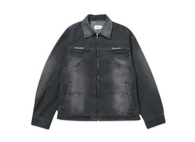 FTW DENIM TRUCKER JACKET "BLACK"