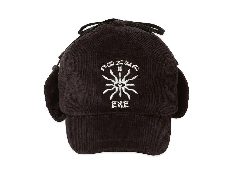 FTW EAR FLAP CAP "BLACK"