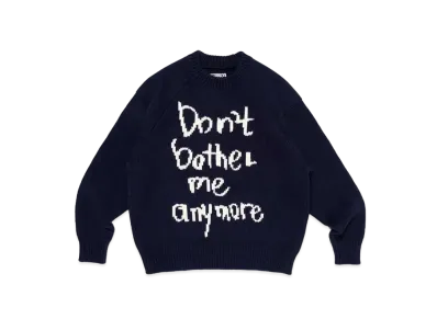 Wasted Youth Knit Sweater "Navy" / VERDY