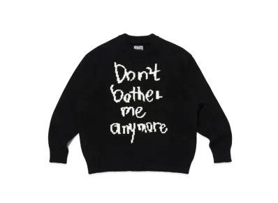 Wasted Youth Knit Sweater "Black" / VERDY