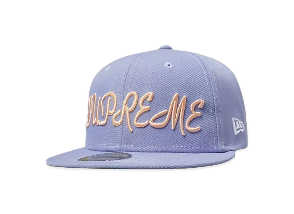 Supreme Script New Era "Lavender"