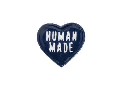 HUMAN MADE Heart Ceramics Tray "Navy"
