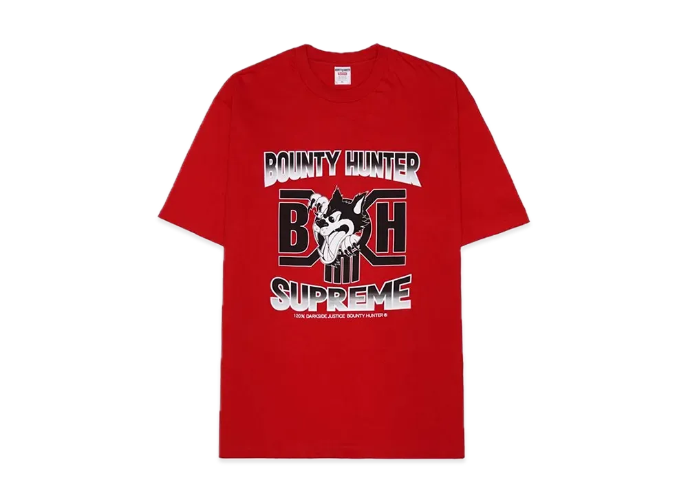 Supreme Bounty Hunter Wolf Tee "Red"
