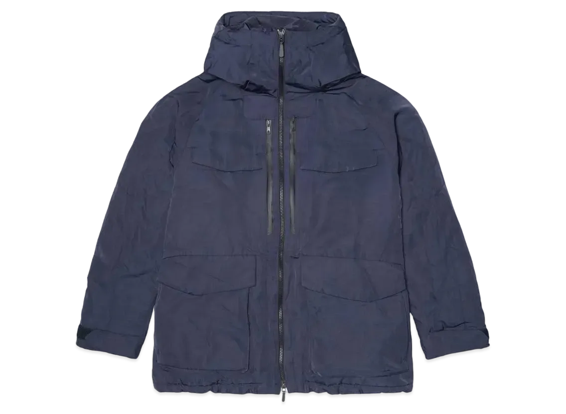 Uniqlo White Mountaineering Hybrid Down Oversize Parka "Navy"