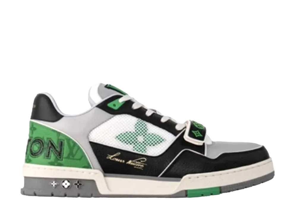ルイヴィトン LV トレイナー・ライン スニーカー "グリーン"