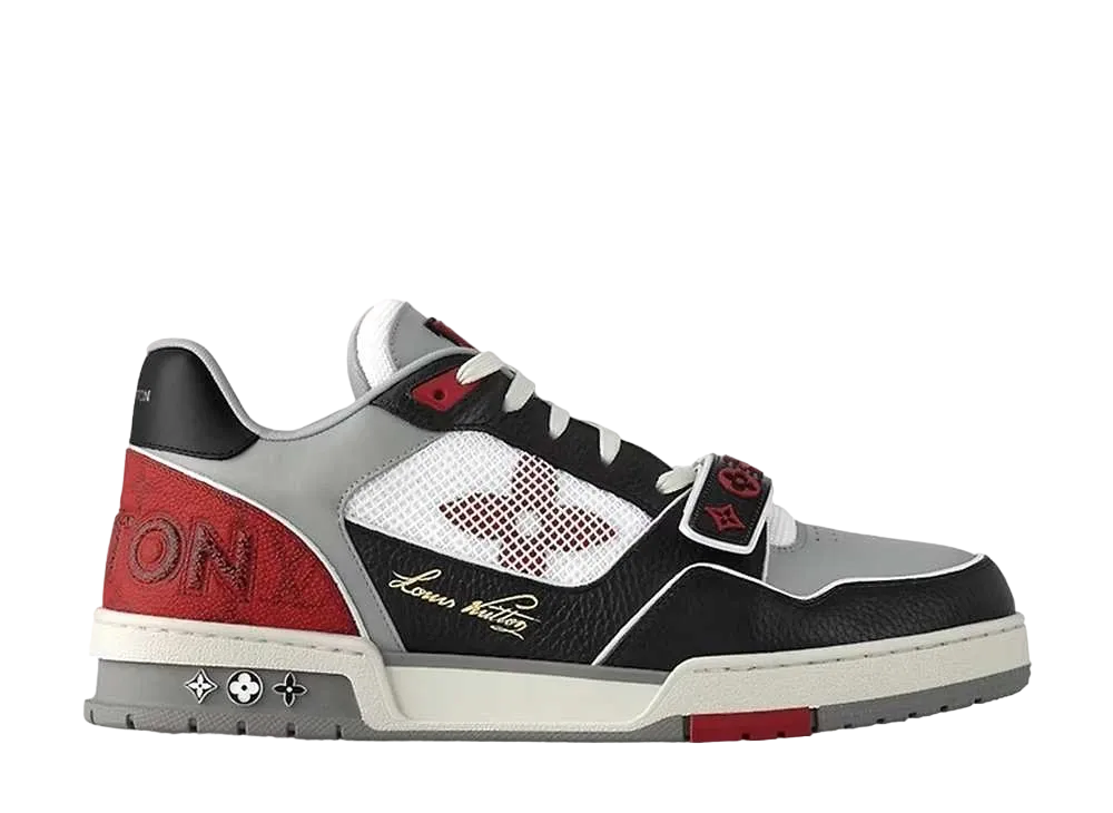 ルイヴィトン LV トレイナー・ライン スニーカー "ルージュ"