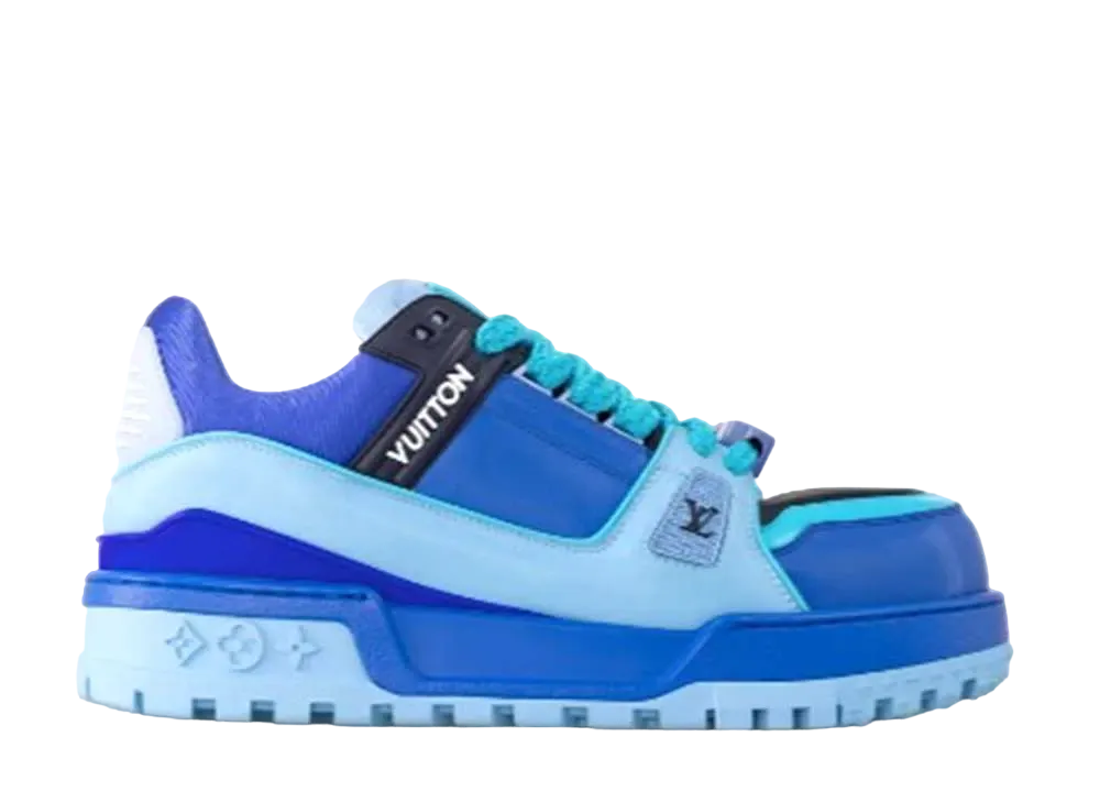 ルイヴィトン LV トレイナー マキシ・ライン スニーカー "マリーヌ"