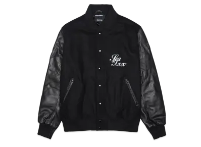 GOD SELECTION XXX x WIND AND SEA STADIUM JUMPER GX-A22-WSJK-01 "Black"
