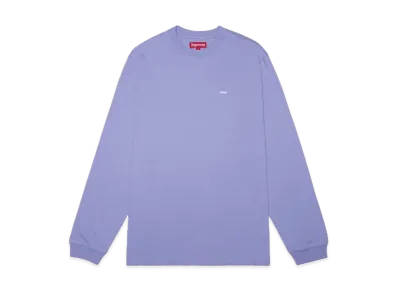 Supreme Small Box L/S Tee "Lavender"(23FW)
