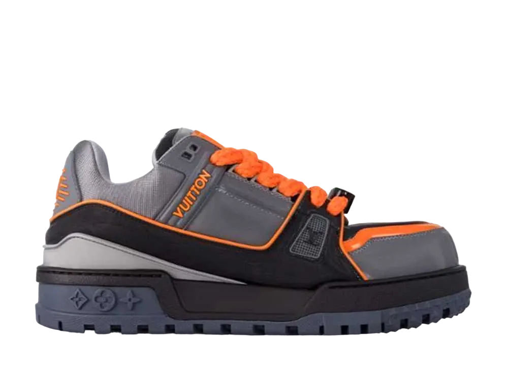 ルイヴィトン LV トレイナー マキシ・ライン スニーカー "ノワール"