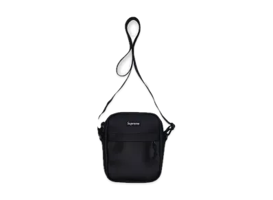 Supreme Leather Shoulder Bag "Black" (23FW)