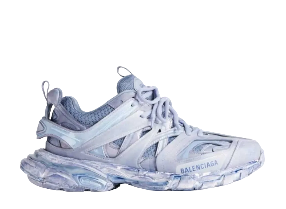 バレンシアガ トラック スニーカー "フェーデッドブルー"