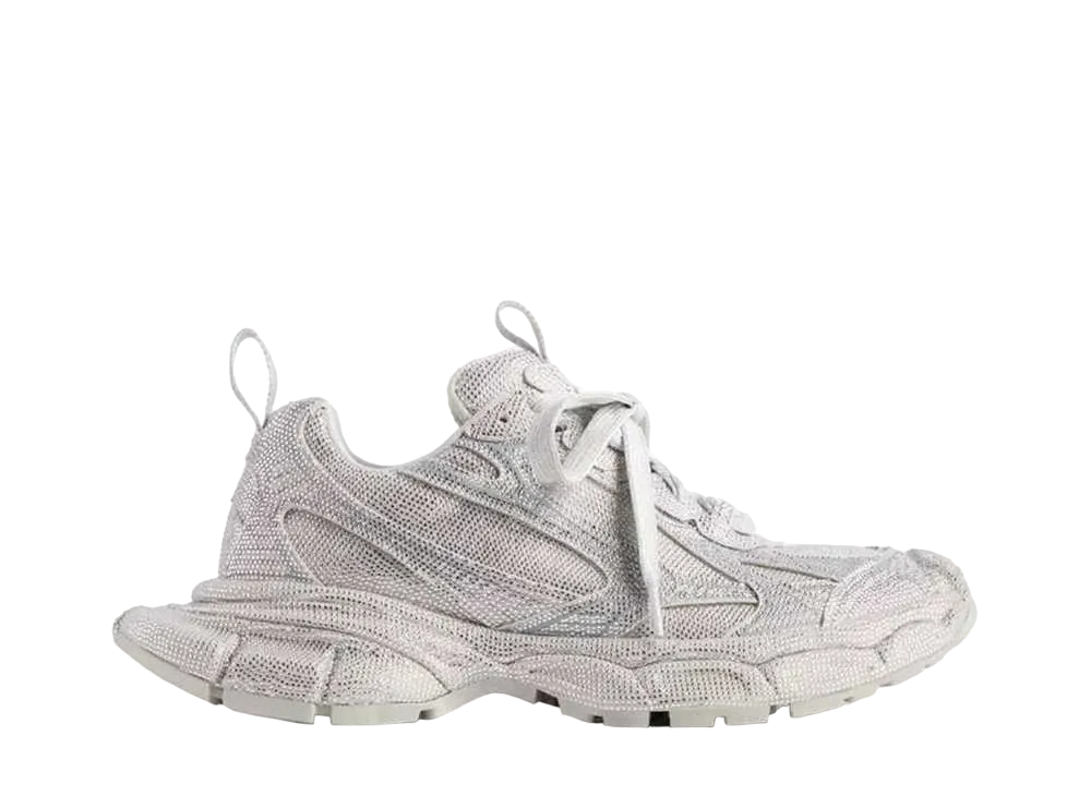 バレンシアガ ウィメンズ 3XL スニーカー ラインストーン付き "ライトグレー"