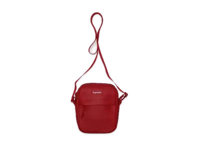 Supreme Leather Shoulder Bag "Red" (23FW)