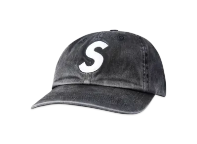 Supreme Pigment Print S Logo 6-Panel "Black"